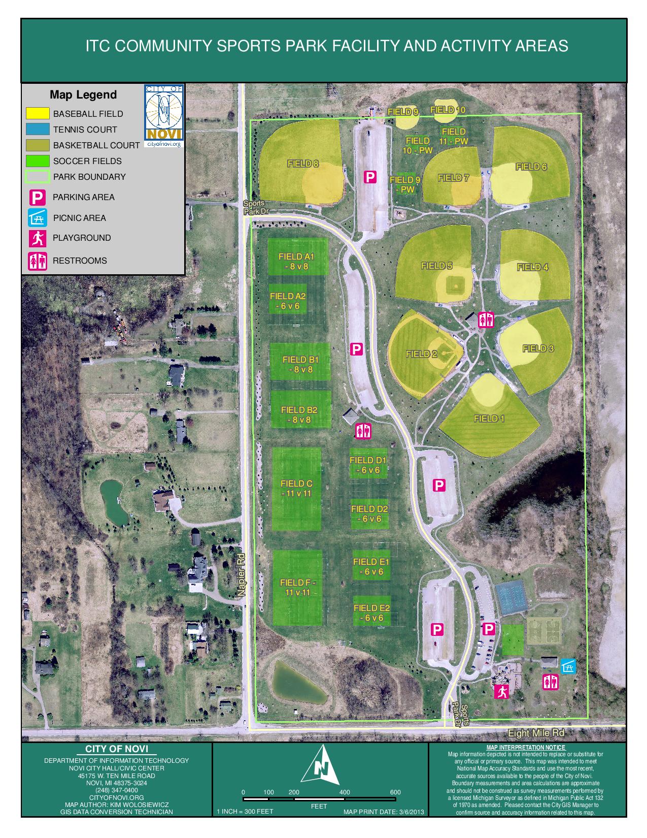 NYBL Novi Youth Baseball League Documents